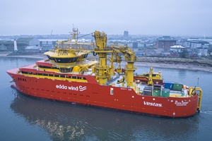 Edda Brint Vessel arrives at Montrose Port Edda Brint Vessel arrives at Montrose Port