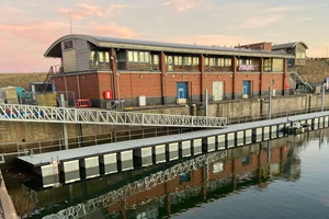 Eyemouth Harbours new ICMS heavy duty CTV pontoon 2