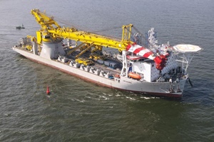 Heavy lift vessel Les Alizes of Jan De Nul Group