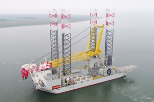 Jack up vessel Voltaire of Jan De Nul Group