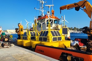 LiDAR buoy deployed off the coast of Italy to support development of two floating offshore wind farms