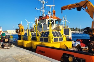 LiDAR buoy deployed off the coast of Italy to support development of two floating offshore wind farms LiDAR buoy deployed off the coast of Italy to support development of two floating offshore wind farms
