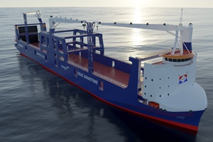 Rotra Futura and Rotra Horizon will measure 167.6 x 26 m Rotra Futura and Rotra Horizon will measure 167.6 x 26 m