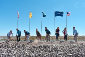 Groundbreaking of the SunZia Transmission Project ( Photo provided courtesy of Pattern Energy)