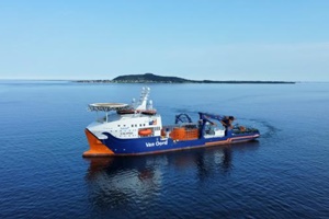 The cable laying vessel Calypso has been handed over to Van Oord 300 200