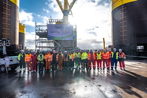 The last of 114 wind turbine foundations leave Port of Nigg destined for Seagreen 2