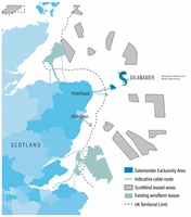 Salamander floating offshore wind project launches second round of public consultations Updated Salamander Map