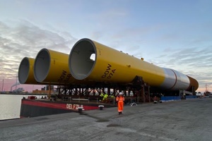 Wagenborg Barge 8 transported monopiles 2