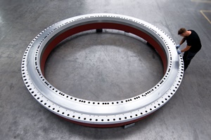 liebherr mooring bearing preassembled for floating wind turbine