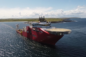 Cable laying vessel Connector will take care of the transport and installation of the cables 2