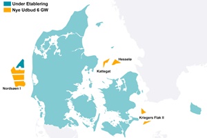Danish Energy Agency launches procurement process for new offshore wind farms