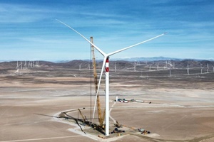 Engie installs first turbine of 342MW wind farm in Chile