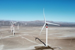 Goldwind completes installation of turbines at Lomas de Taltal wind farm in Chile Goldwind Chile Lomas de Taltal Wind Farm