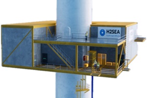 H2SEA carries out assessment on monopile based structures for hydrogen WTG