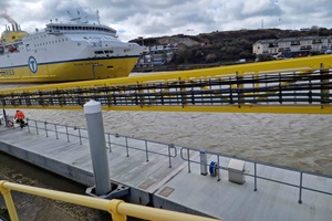 Newhaven receives CTV pontoon upgrade to support Rampion offshore wind farm
