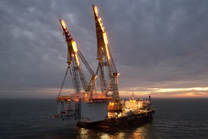 Second HVDC offshore substation platform installed at Dogger Bank Wind Farm