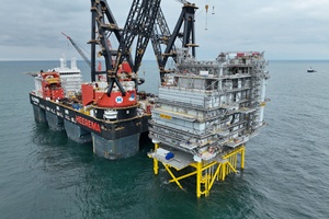 Iberdrola installs converter station at East Anglia Three offshore wind farm Iberdrola installs converter station at East Anglia Three offshore wind farm