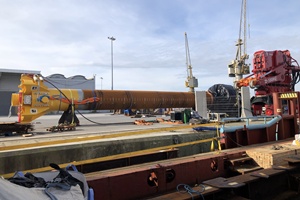 Vibrodrive Anchor pile