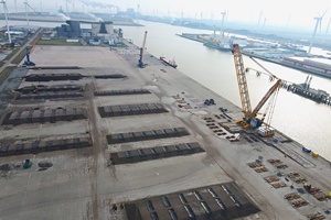 WINdQUAY project to strengthen heavy duty quay for offshore wind in the Eemshaven
