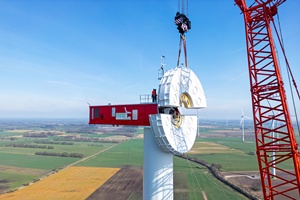 the prototype of Enercons E 175 EP5 E2 wind turbine