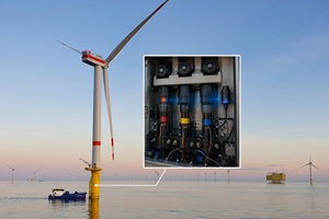 Acoustiscan system enables early detection of electrical faults in offshore wind equipment ©Omexom Germany