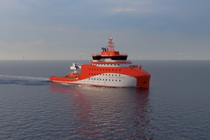 C Job and Glomar unveil multi purpose offshore support vessel