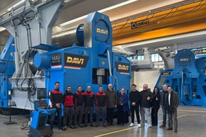 Davi completes FAT for Titan Wind Energy s heavy duty plate rolls