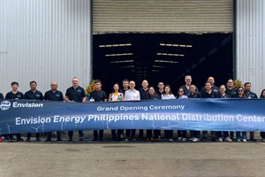Envision Energy opens distribution centre in the Philippines