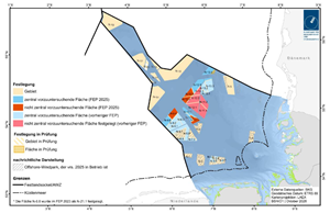 Germany revises offshore wind site development plan for the North Sea
