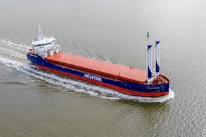 Leonhardt Blumberg equips cargo vessel with wind propulsion