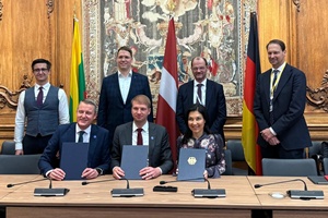Lithuania Latvia and Germany sign declaration on 2 GW Baltic German PowerLink interconnector