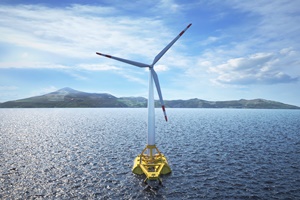 DemoSATH Pilot project for floating offshore wind (Photo credit 'Saitec Offshore Technologies') DemoSATH Pilot project for floating offshore wind Photo credit Saitec Offshore Technologies