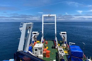 Fugro Brasilis mobilised off the coast of New York for Shell and EDF’s Atlantic Shores geophysical survey