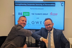 GWEC and RE100 join forces