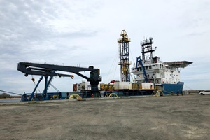 Geoquip Saentis docked in New Bedford