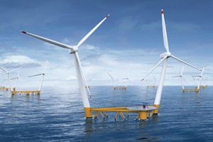 Hexicon multi turbine floating platform