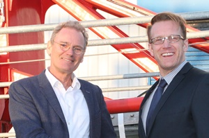 Jan Pieter Klaver (left) and Barry Stewart KenzFigee JanPieterKlaver and Barry Stewart