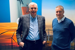 John Leahy (left) and David Fletcher L to R John Leahy and David Fletcher from GEV 2