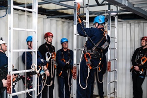 On-site GWO accredited training at the Maersk Training Paisley facility