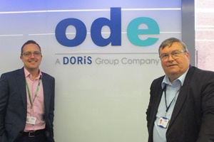 From left to right: David Robertson, Head of Renewables in company with Peter Godfrey, Chief Executive Officer, ODE Group Ltd ODE appoints David Robertson as head of renewables