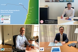 Signing of Hollandse Kust Noord and West Alpha contracts for the supply and installation of high voltage export cables Signing of Hollandse Kust Noord and West Alpha contracts for the supply and installation of high voltage export cables in times of COVID 19 2