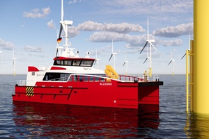 Damen Shipyards to deliver crew transfer vessel to Opus Marine fcs 2710 opus marine 1