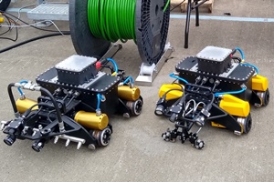 iFROG robots at the ORE Catapult facility iFROG robots at the ORE Catapult facility
