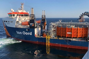 Van Oord’s cable-laying vessel Nexus