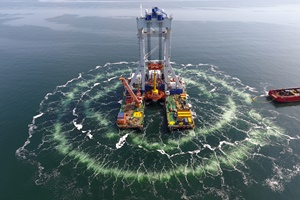 Van Oord’s heavy lift vessel Svanen offshore installation vessel svanen