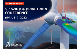 5th Wind & Drivetrain Conference, April 6–7, 2022