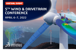 5th Wind & Drivetrain Conference, April 6–7, 2022 5th Wind & Drivetrain Conference, April 6–7, 2022