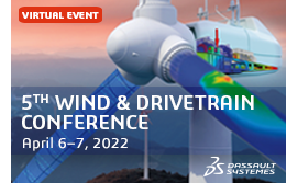 Agenda Now Available for 5th Wind & Drivetrain Conference, April 6–7, 2022 Agenda Now Available for 5th Wind & Drivetrain Conference, April 6–7, 2022