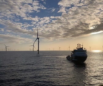 #26 Merkur offshore windfarm in the North Sea off the coast of Germany has 66 GE Haliade 6MW wind turbines installed (courtesy Michael Pagie)