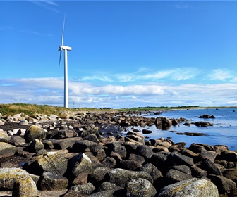 #31 Vestas turbine in located at Carnsore Point, Co Wexford, Ireland (courtesy Michael Kerr)